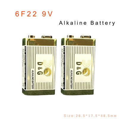 MJKAA® 2pcs 6F22 Alkaline Batteries 9 Volts Batteries 1604G 6LR61 9V Battery 1604 for GM300 Non-Contact IR infrared thermometer
MJKAA® 2pcs 6F22 Alkaline Batteries 9 Volts Batteries 1604G 6LR61 9V Battery 1604 for GM300 Non-Contact IR infrared thermometer