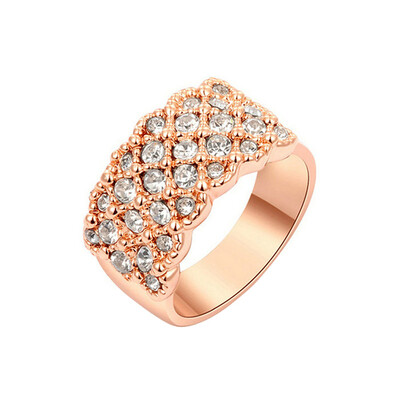 Yoursfs@ 18K Rose Gold Plated Women Queen Band Ring Shiny Pave zircon Rings Wedding Fashion Jewelry
Yoursfs@ 18K Rose Gold Plated Women Queen Band Ring Shiny Pave zircon Rings Wedding Fashion Jewelry