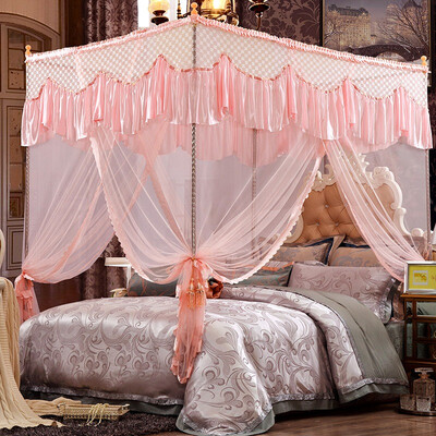 Ин Xin постельные принадлежности текстильный шнурок дворца повышающий полужирный три-дверные сетки из нержавеющей стали 1,5 м стент кровать нефрита 
Ин Xin постельные принадлежности текстильный шнурок дворца повышающий полужирный три-дверные сетки из нержавеющей стали 1,5 м стент кровать нефрита