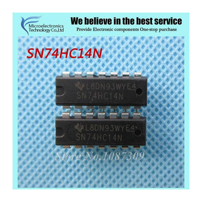 10pcs free shipping SN74HC14N 74HC14 SN74HC14 DIP-14 Inverters Hex Schmitt-Trigger new original
10pcs free shipping SN74HC14N 74HC14 SN74HC14 DIP-14 Inverters Hex Schmitt-Trigger new original
