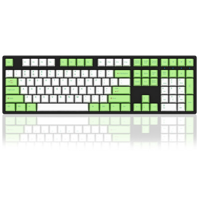 AKKO Ducky One 108 PBT Sublimation Mechanical Keyboard Cherry Cherry Shaped Silver Shaft Creamy Green
AKKO Ducky One 108 PBT Sublimation Mechanical Keyboard Cherry Cherry Shaped Silver Shaft Creamy Green