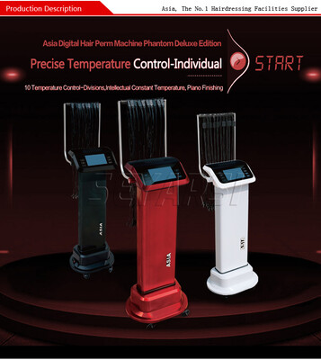 2017 High Quality Asia Digital Hair Perm Machine, Salon Equipment, Styling Tool,Phantom Deluxe Edition, color black
2017 High Quality Asia Digital Hair Perm Machine, Salon Equipment, Styling Tool,Phantom Deluxe Edition, color black