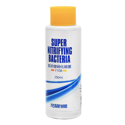 Qi Yi natural super-concentrated nitrifying bacteria fish tank super-concentrated nitrifying bacteria liquid aquarium water quality maintenance purification does not hurt fish Y-108 250ml
Qi Yi natural super-concentrated nitrifying bacteria fish tank super-concentrated nitrifying bacteria liquid aquarium water quality maintenance purification does not hurt fish Y-108 250ml