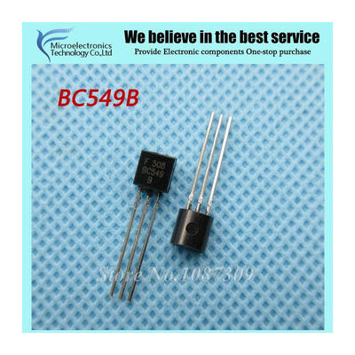 100pcs free shipping BC549B BC549 TO-92 Bipolar Transistors - BJT NPN 30V 100mA HFE45 new original
100pcs free shipping BC549B BC549 TO-92 Bipolar Transistors - BJT NPN 30V 100mA HFE45 new original