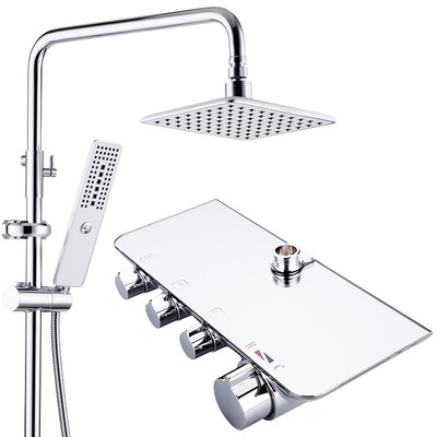 BSITN Boston Bathroom Shower Set Bathroom Shower Three Faucets Shower Column Knob Adjustment A2-Y
BSITN Boston Bathroom Shower Set Bathroom Shower Three Faucets Shower Column Knob Adjustment A2-Y