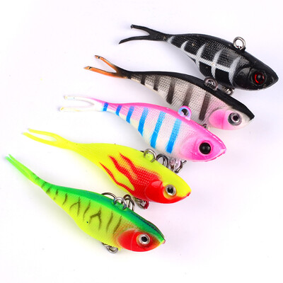 1PC Soft Fishing Lures 6cm-2.36 "/15g-0.53oz Мягкая свинцовая приманка 8 # High Carbon Hook 5 цветов Кремниевые воблеры Рыбалка
1PC Soft Fishing Lures 6cm-2.36 "/15g-0.53oz Мягкая свинцовая приманка 8 # High Carbon Hook 5 цветов Кремниевые воблеры Рыбалка