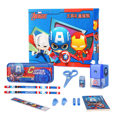Disney (Disney) stationery gift box 12 sets of gift packs boys primary school supplies DM29195A
Disney (Disney) stationery gift box 12 sets of gift packs boys primary school supplies DM29195A