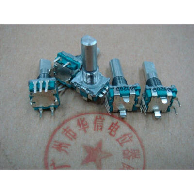 Car stereo volume potentiometer encoder Matsuteru 11 type without stepping axle with press switch 20F
Car stereo volume potentiometer encoder Matsuteru 11 type without stepping axle with press switch 20F