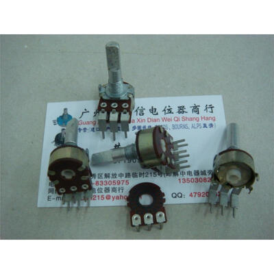 Sound volume potentiometer encoder type double- DY 16 
Sound volume potentiometer encoder type double- DY 16