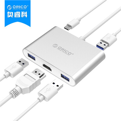 ORICO RCH3A USB3.0 Splitter Type-c to HD HDMI Hub MACBOOK All-Aluminum HUB Conversion Accessories Silver
ORICO RCH3A USB3.0 Splitter Type-c to HD HDMI Hub MACBOOK All-Aluminum HUB Conversion Accessories Silver