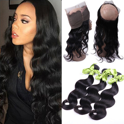 Pre Plucked 360 Lace Frontal Closure Natural Hairline Malaysian Virgin Hair Body Wave Lace Band Frontal Closure with Baby Hair
Pre Plucked 360 Lace Frontal Closure Natural Hairline Malaysian Virgin Hair Body Wave Lace Band Frontal Closure with Baby Hair