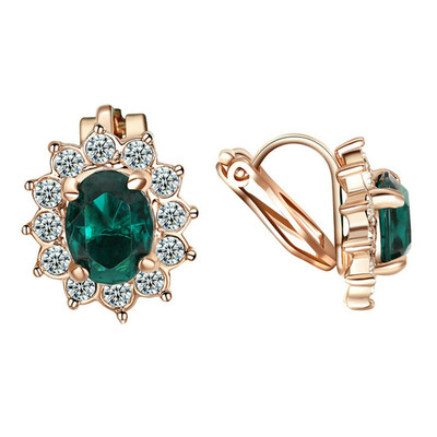 Yoursfs@ Blue\ Red\ Violet\ Green Crystal Women Clip On Earrings 18K Rose Gold Plated Fashion Jewelry Unique Cocktail CZ Earrings
Yoursfs@ Blue\ Red\ Violet\ Green Crystal Women Clip On Earrings 18K Rose Gold Plated Fashion Jewelry Unique Cocktail CZ Earrings