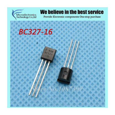 50pcs free shipping BC327-16 BC327 BC32716 TO-92 Bipolar Transistors - BJT PNP -45V -800mA HFE250 new original
50pcs free shipping BC327-16 BC327 BC32716 TO-92 Bipolar Transistors - BJT PNP -45V -800mA HFE250 new original