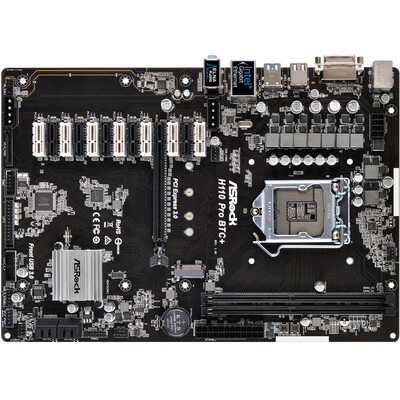 ASRock H110 Pro BTC motherboard