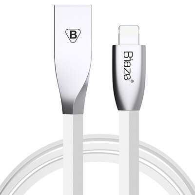 BIAZE Apple 8/7/6 Кабель для передачи данных Цинковый сплав 1,2 м Белый сотовый телефон Зарядное устройство Шнур питания iPhone5 / 6s / 7 Plus / 8 / X / Новый iPad Air Mini K8
BIAZE Apple 8/7/6 Кабель для передачи данных Цинковый сплав 1,2 м Белый сотовый телефон Зарядное устройство Шнур питания iPhone5 / 6s / 7 Plus / 8 / X / Новый iPad Air Mini K8