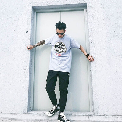 Hip Hop Original T-Shirt Dinosaur Scratch Print Street Elements Wind Short Sleeve T-Shirt
Hip Hop Original T-Shirt Dinosaur Scratch Print Street Elements Wind Short Sleeve T-Shirt