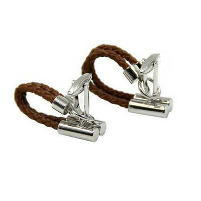 Yoursfs@ Hot Sale Brown Leather Chain Cufflinks Healthy Cuff link weaving cuff button
Yoursfs@ Hot Sale Brown Leather Chain Cufflinks Healthy Cuff link weaving cuff button