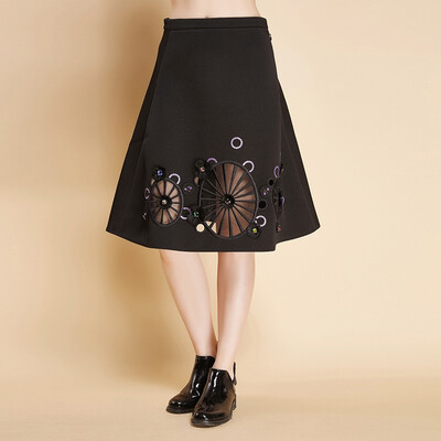 Mark Fairwhale Women&39s Wear 2017 Spring New Products Simple A Skirt Large Skirt Long Skirt Skirt Skirt Female Skirt Black
Mark Fairwhale Women&39s Wear 2017 Spring New Products Simple A Skirt Large Skirt Long Skirt Skirt Skirt Female Skirt Black