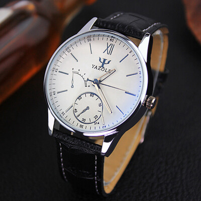 YAZOLE Men Quartz Watch Top Famous Brand 2017 Luxury Wristwatch Male Clock Wrist Watch Business Quartz-watch
YAZOLE Men Quartz Watch Top Famous Brand 2017 Luxury Wristwatch Male Clock Wrist Watch Business Quartz-watch