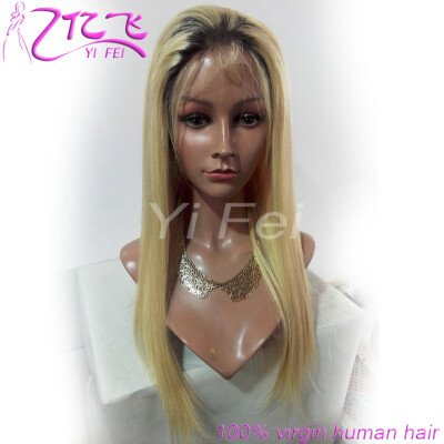 YiFei 1B/613 Blonde Color Dark Roots Brazilian Remy Human Hair Lace Front Wig Ombre Blonde 613 Color Human Hair Wigs
YiFei 1B/613 Blonde Color Dark Roots Brazilian Remy Human Hair Lace Front Wig Ombre Blonde 613 Color Human Hair Wigs