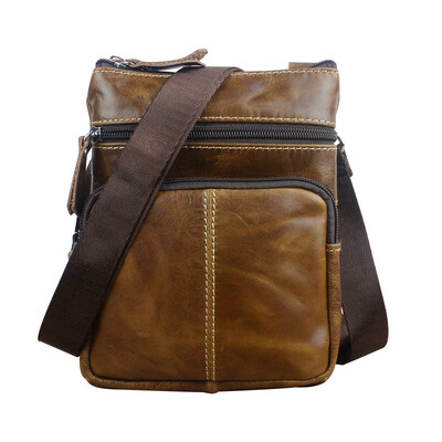DALFR Shoulder Leather Bag Genuine Leather Crossbody Bag 10 Inch Cowhide Messenger Bag for Men Brand Leather Bag
DALFR Shoulder Leather Bag Genuine Leather Crossbody Bag 10 Inch Cowhide Messenger Bag for Men Brand Leather Bag