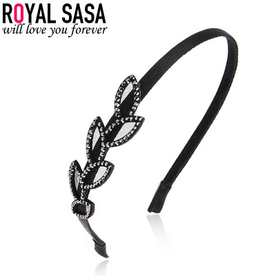 Royal Sasa Royalsasa headdress hair accessories pressure hair headband headband card leaf imitation crystal black
Royal Sasa Royalsasa headdress hair accessories pressure hair headband headband card leaf imitation crystal black