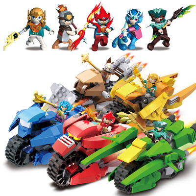 COGO Building Block Toys Educational Toys Q-Chariot Fire Chariot