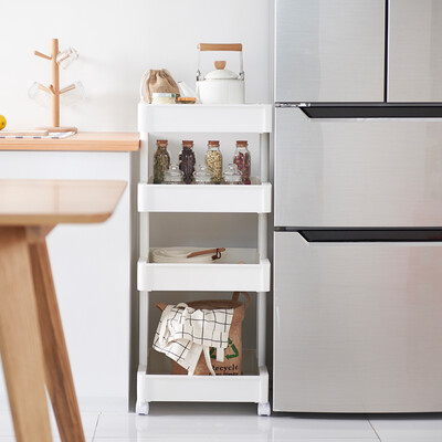 Space workshop multifunctional simple rack kitchen bathroom plastic narrow storage rack childrens toy storage shelf four-layer wheel white
Space workshop multifunctional simple rack kitchen bathroom plastic narrow storage rack childrens toy storage shelf four-layer wheel white