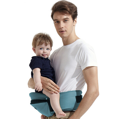 Hug bear bébéar breathable multi-functional baby waist stool without strap baby seat single waist stool four seasons C09 turquoise green 
Hug bear bébéar breathable multi-functional baby waist stool without strap baby seat single waist stool four seasons C09 turquoise green