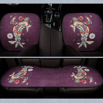 Purple wind bell cartoon car seat three-piece set of four seasons universal imitation linen no back linen car seat cushion single small three four seasons pad f
Purple wind bell cartoon car seat three-piece set of four seasons universal imitation linen no back linen car seat cushion single small three four seasons pad f