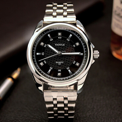 YAZOLE Men Watch Top Brand Luxury Famous 2017 Steel Belt Male Clock Quartz Watch Wrist Business Quartz-watch
YAZOLE Men Watch Top Brand Luxury Famous 2017 Steel Belt Male Clock Quartz Watch Wrist Business Quartz-watch
