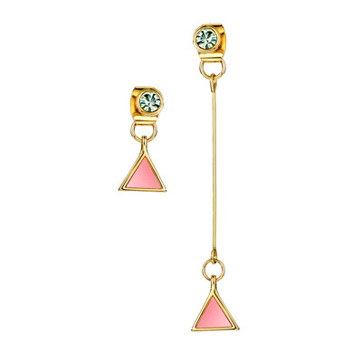 Shin Kong jewelry Korean fashion geometric personality drip earrings environmental alloy earrings female pink
Shin Kong jewelry Korean fashion geometric personality drip earrings environmental alloy earrings female pink