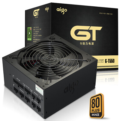 Patriot aigo rated 550W G-T550 desktop host computer power supply full voltage bronze 85 12V high current DC-DC
Patriot aigo rated 550W G-T550 desktop host computer power supply full voltage bronze 85 12V high current DC-DC