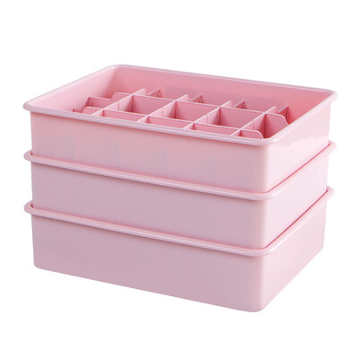 JEKO&JEKO plastic multifunctional underwear storage box 15 grid 3 loaded cosmetic box finishing storage box separated storage box pink SWB-5445
JEKO&JEKO plastic multifunctional underwear storage box 15 grid 3 loaded cosmetic box finishing storage box separated storage box pink SWB-5445