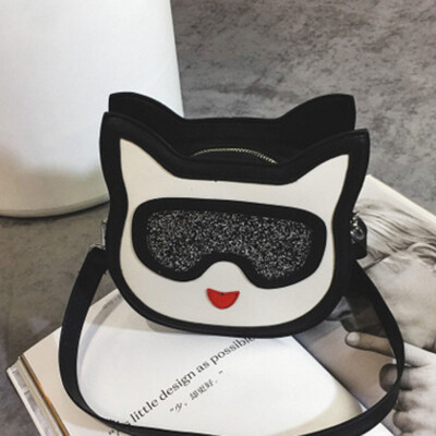 Fashion hit color shoulder bag handbags cute cat sequins cross package as gift for women
Fashion hit color shoulder bag handbags cute cat sequins cross package as gift for women
