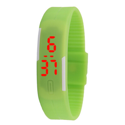 12 Colors Fashion Women Men Rubber LED Watch Date Sport Bracelet Digital Wrist Watch Waterproof Colorful Clock
12 Colors Fashion Women Men Rubber LED Watch Date Sport Bracelet Digital Wrist Watch Waterproof Colorful Clock