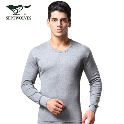 Seven wolves thermal underwear mens cotton foundation thin section Qiuyi Qiuku suit mens round neck cotton sweater winter 98101 Navy Blue
Seven wolves thermal underwear mens cotton foundation thin section Qiuyi Qiuku suit mens round neck cotton sweater winter 98101 Navy Blue