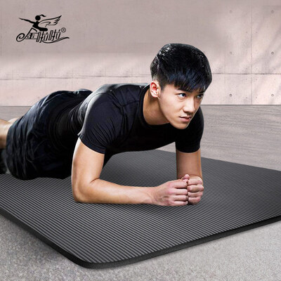 Gold la la 185cm 80cm 15mm widening thickening fitness mats non-slip yoga mats black
Gold la la 185cm 80cm 15mm widening thickening fitness mats non-slip yoga mats black