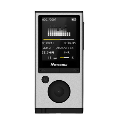Newman Newsmy A68 Sports mp3mp4 lossless music player outside the screen with a mini-student Walkman recording pen 8G silver
Newman Newsmy A68 Sports mp3mp4 lossless music player outside the screen with a mini-student Walkman recording pen 8G silver