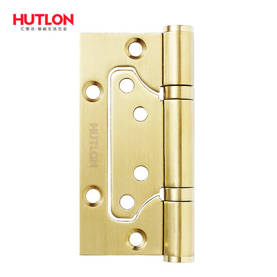 Hutlon 4 inch stainless steel mother-in-law hinge free slotted mute hinge DS-3043B-2BB brushed PVD gold
Hutlon 4 inch stainless steel mother-in-law hinge free slotted mute hinge DS-3043B-2BB brushed PVD gold