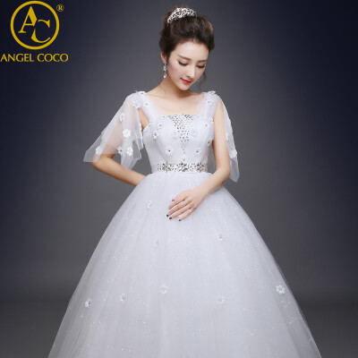 MS Pregnant Wedding Dress Amazing New Sweetheart Neck Off The Shoulder Ball Gown Chapel Train Tulle Bride Dresses Robe De Mariage
MS Pregnant Wedding Dress Amazing New Sweetheart Neck Off The Shoulder Ball Gown Chapel Train Tulle Bride Dresses Robe De Mariage