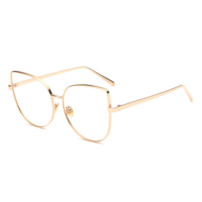Peekaboo new sexy big cat eye glasses frames for women brand black silver gold clear fashion glasses cat eye metal frame
Peekaboo new sexy big cat eye glasses frames for women brand black silver gold clear fashion glasses cat eye metal frame