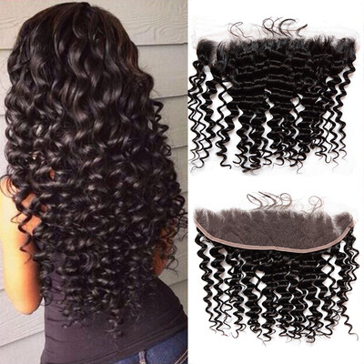 Indian Virgin Hair Natural Color 13x4 Lace Frontal Closure Deep Wave Pre Plucked With Baby Hair
Indian Virgin Hair Natural Color 13x4 Lace Frontal Closure Deep Wave Pre Plucked With Baby Hair