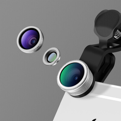Umeitu (D15) phone lens external effects Selfie artifact wide-angle macro fish eye triple play universal silver
Umeitu (D15) phone lens external effects Selfie artifact wide-angle macro fish eye triple play universal silver
