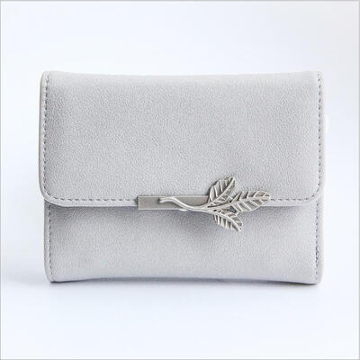 Simple small fresh leaves leaves leisure students wallet three folding multi - functional ladies wallet women short section
Simple small fresh leaves leaves leisure students wallet three folding multi - functional ladies wallet women short section