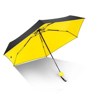 iRain Umbnella Sunscreen Pocket Umbrella Ultra Light Umbrella Folding UV Umbrella Umbrella Parasol 5 Folding Umbrella Parasol Yellow
iRain Umbnella Sunscreen Pocket Umbrella Ultra Light Umbrella Folding UV Umbrella Umbrella Parasol 5 Folding Umbrella Parasol Yellow