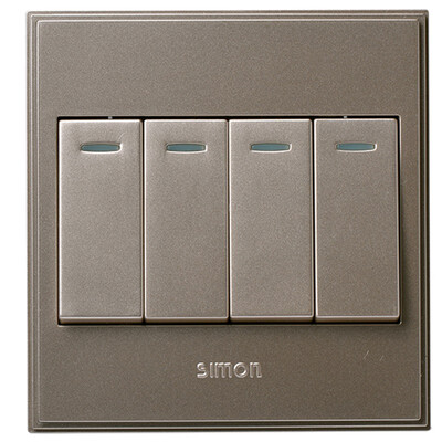 SIMON (симон) V51042BY-02 серия 56C четыре двойного контроля формование 86 с флуоресцентным гнездом переключателя (шампанское яркими)
SIMON (симон) V51042BY-02 серия 56C четыре двойного контроля формование 86 с флуоресцентным гнездом переключателя (шампанское яркими)