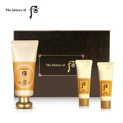 After Whoo Gong Chen enjoy beauty repair Yen sunscreen # 2 SPF30 / PA + + gift box set of 3 40ml (Sun + cleansing) concealer makeup set Sunscreen
After Whoo Gong Chen enjoy beauty repair Yen sunscreen # 2 SPF30 / PA + + gift box set of 3 40ml (Sun + cleansing) concealer makeup set Sunscreen