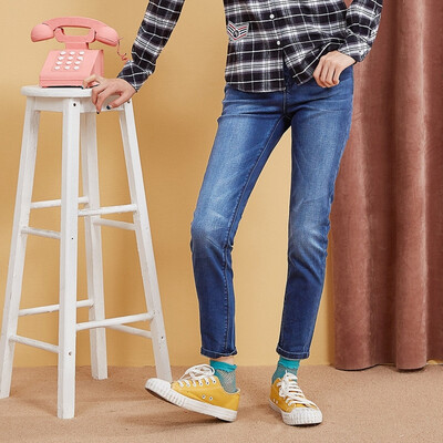 Semir jeans female 2017 autumn new Korean version of the thin high waist Slim trousers trousers pants pants tide
Semir jeans female 2017 autumn new Korean version of the thin high waist Slim trousers trousers pants pants tide