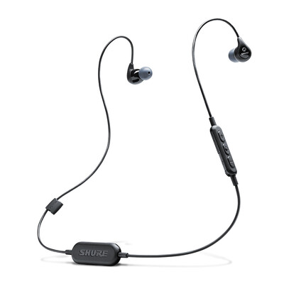 Shure SE112-BT1 wireless bluetooth remote control call HiFi in-ear mobile phone headset black
Shure SE112-BT1 wireless bluetooth remote control call HiFi in-ear mobile phone headset black